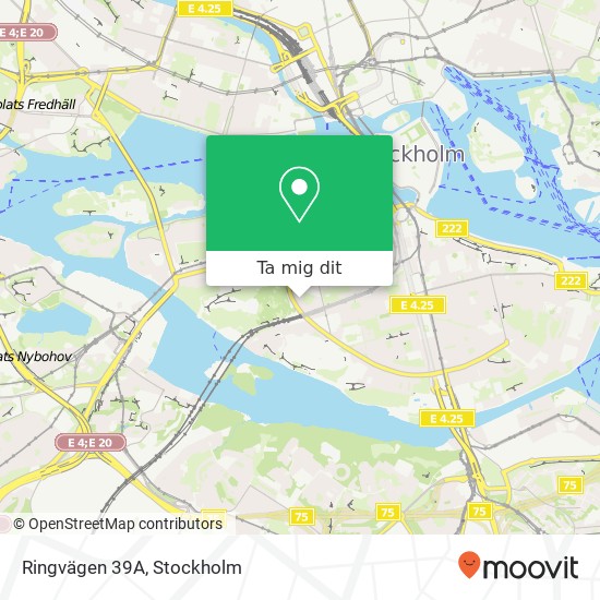 Ringvägen 39A karta
