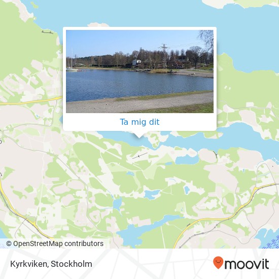 Kyrkviken karta