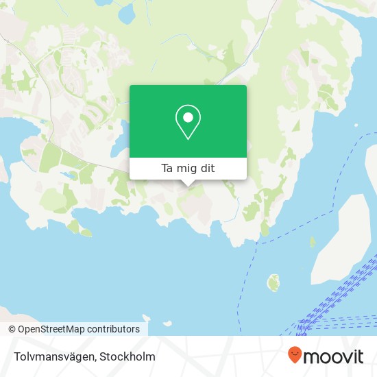 Tolvmansvägen karta