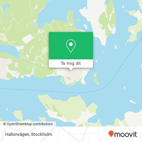 Hallonvägen karta