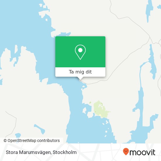 Stora Marumsvägen karta