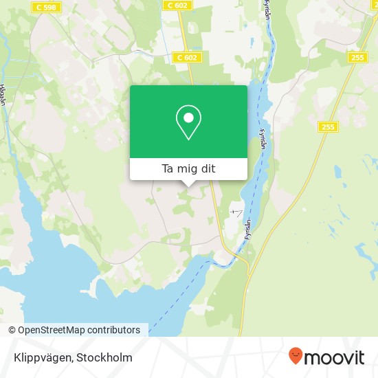 Klippvägen karta