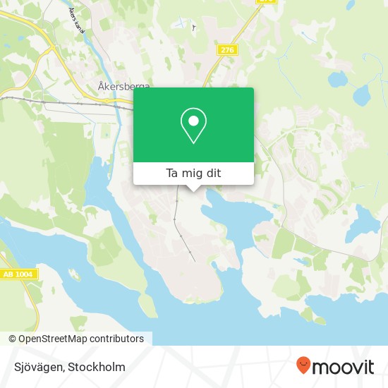 Sjövägen karta