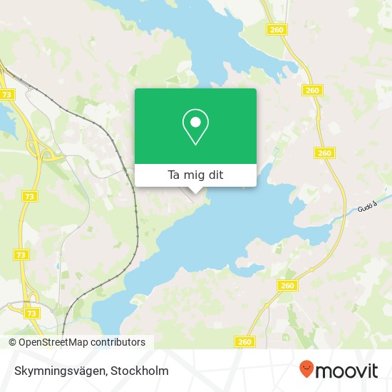 Skymningsvägen karta