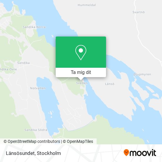 Länsösundet karta