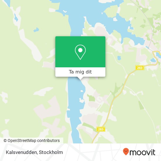 Kalsvenudden karta