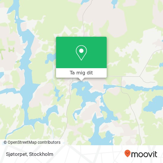 Sjøtorpet karta