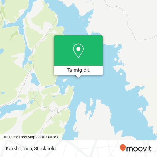 Korsholmen karta