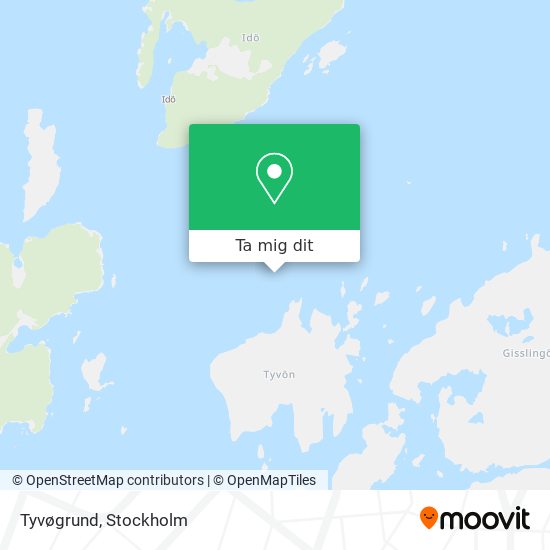 Tyvøgrund karta