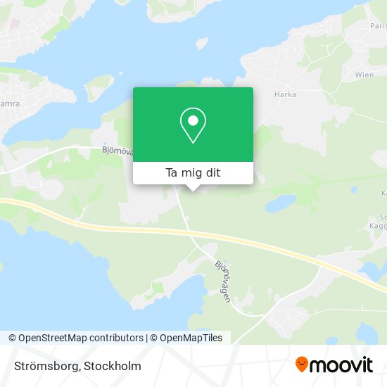 Strömsborg karta