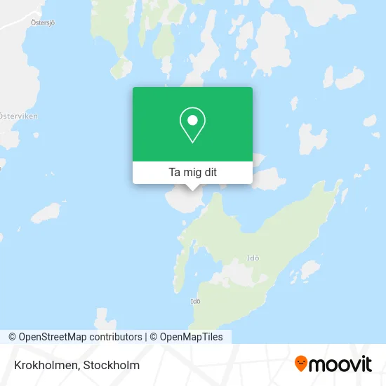 Krokholmen karta