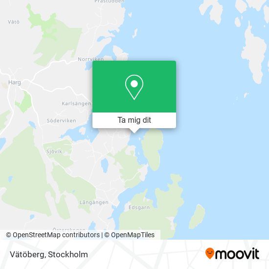 Vätöberg karta