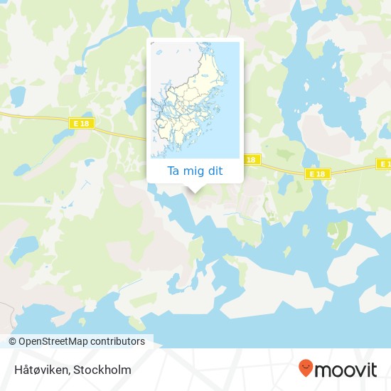 Håtøviken karta