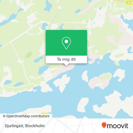 Djurlingsö karta