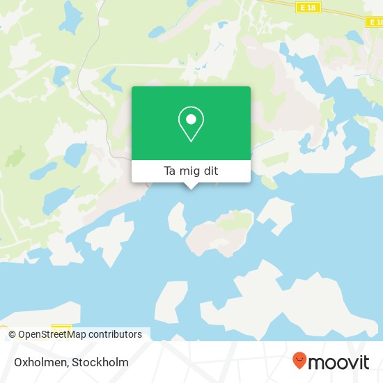 Oxholmen karta