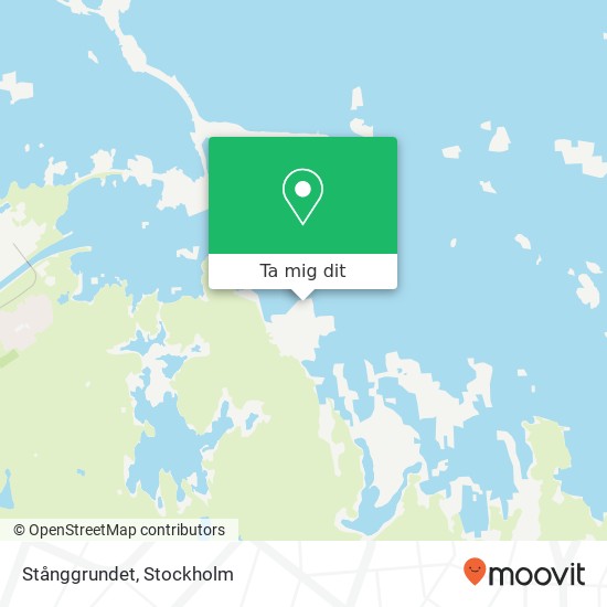 Stånggrundet karta