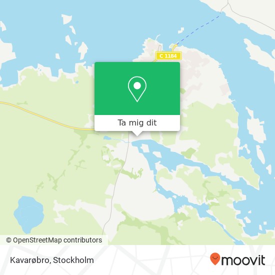 Kavarøbro karta