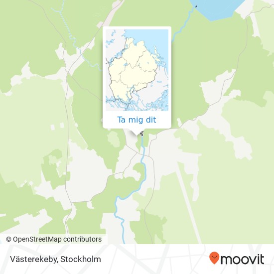 Västerekeby karta