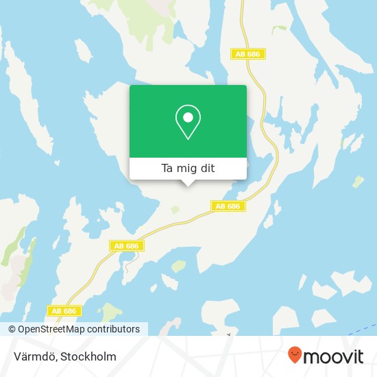 Värmdö karta