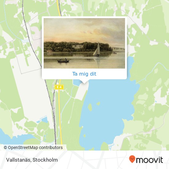 Vallstanäs karta