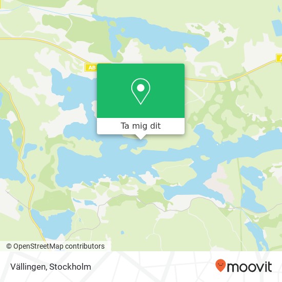 Vällingen karta