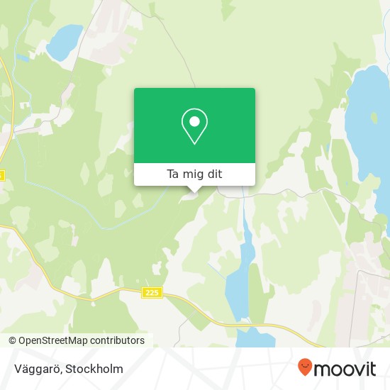 Väggarö karta