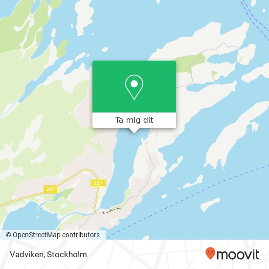 Vadviken karta