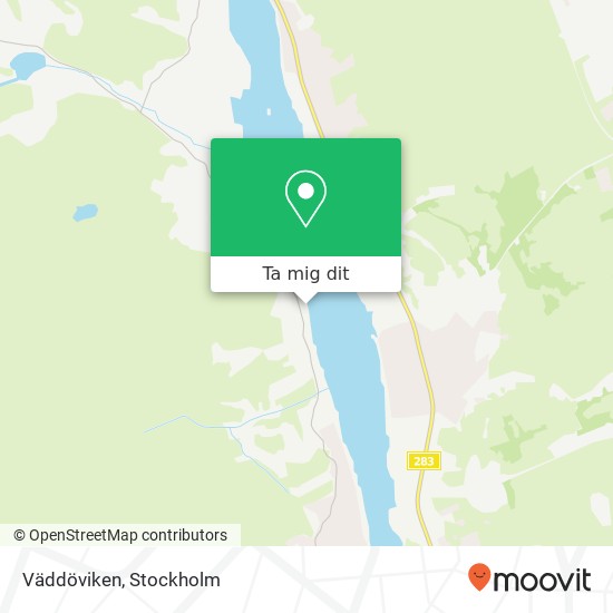 Väddöviken karta