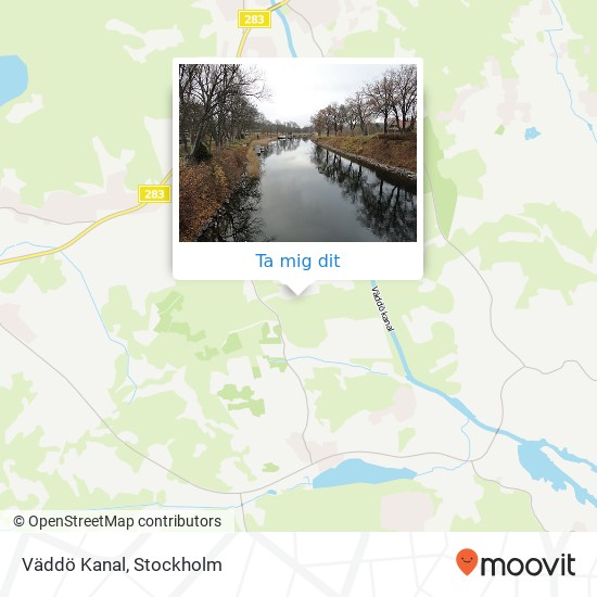 Väddö Kanal karta