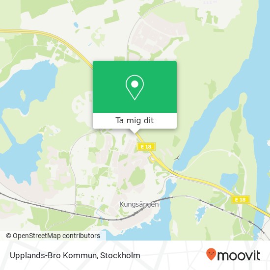 Upplands-Bro Kommun karta