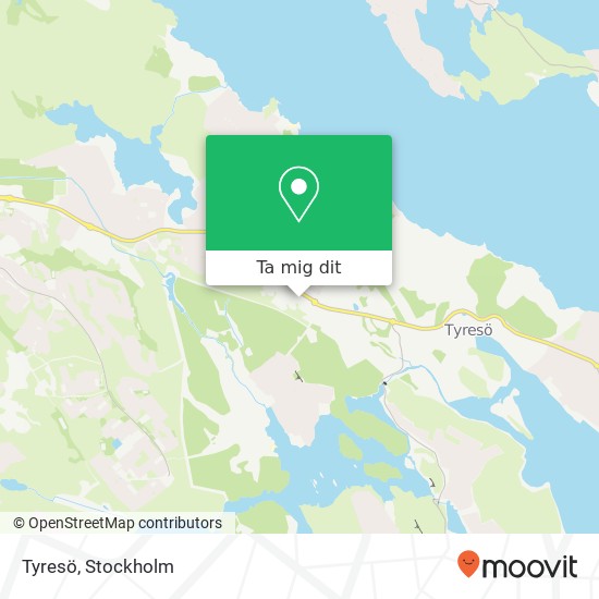 Tyresö karta