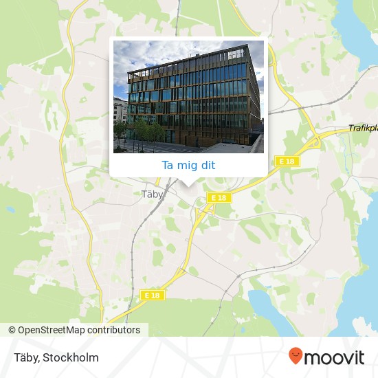 Täby karta