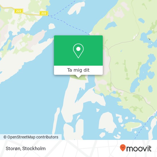 Storøn karta