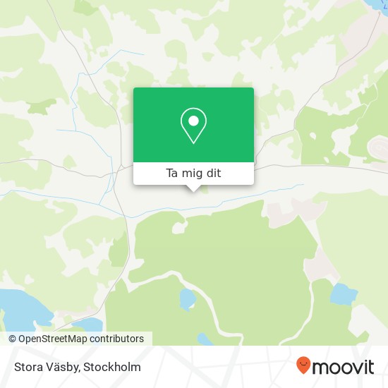 Stora Väsby karta