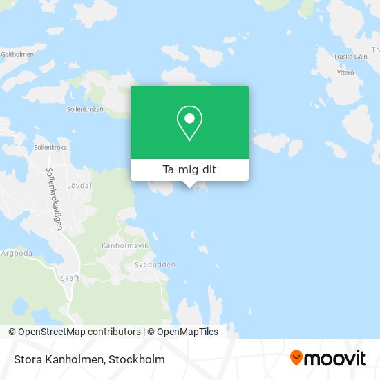 Stora Kanholmen karta