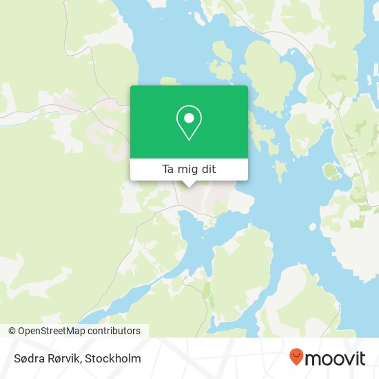 Sødra Rørvik karta