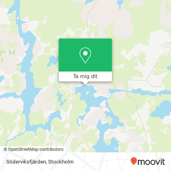 Söderviksfjärden karta