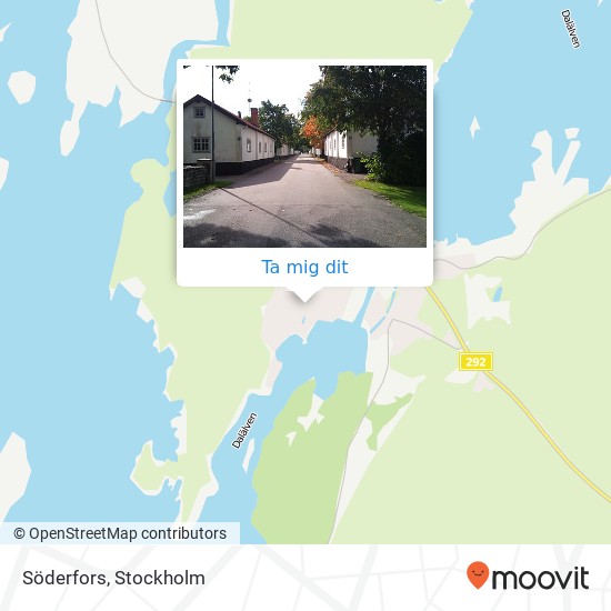 Söderfors karta