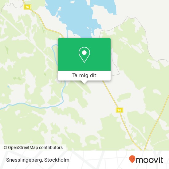 Snesslingeberg karta