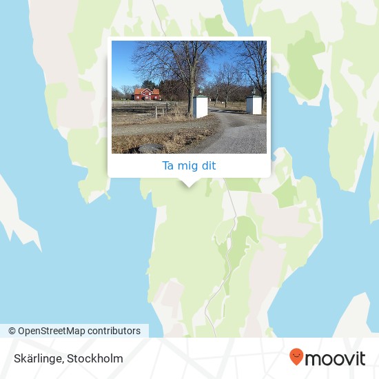 Skärlinge karta