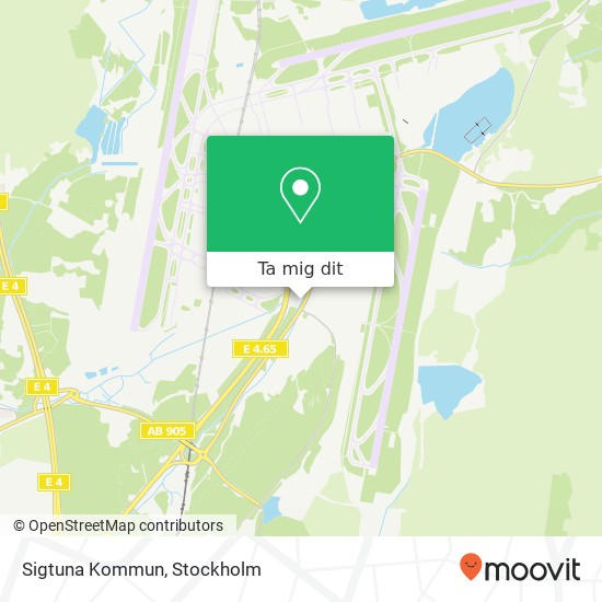 Sigtuna Kommun karta