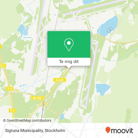 Sigtuna Municipality karta