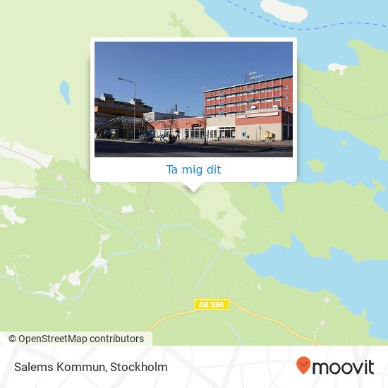 Salems Kommun karta