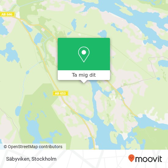 Säbyviken karta