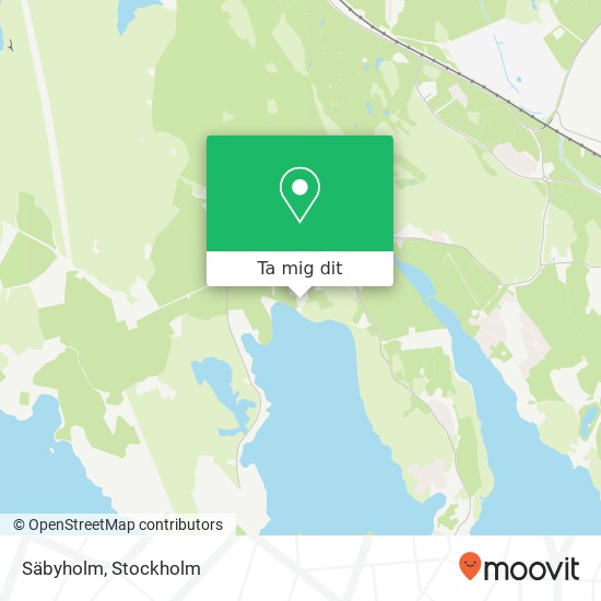 Säbyholm karta