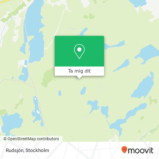 Rudsjön karta