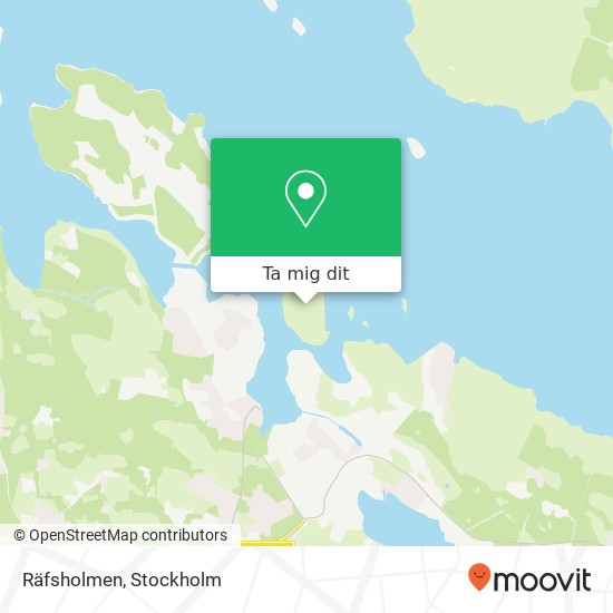 Räfsholmen karta