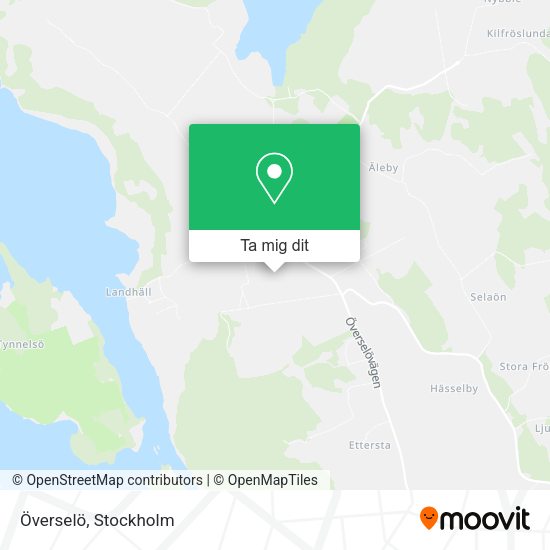 Överselö karta