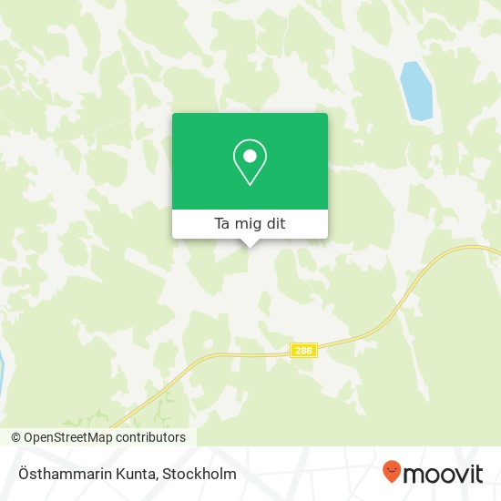 Östhammarin Kunta karta