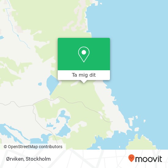 Ørviken karta